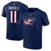 Fanatics Pánské tričko Adam Fantilli #11 Columbus Blue Jackets NHL Authentic Stack Name & Number Veľkosť: M