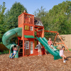 Kidkraft Detské ihrisko Hilltop s turbo tobogánom a double šmykľavkou