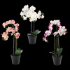 CHOMIK UMELÝ KVET - ORCHIDEA MIX 3 FARBY 62 CM