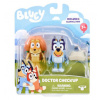 Bluey Sada pre návštevu lekára s figúrkami Bluey a Indy