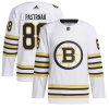 Boston Bruins - David Pastrnak 100th Anniversary Authentic Pro Away NHL Dres 60 (3XL)