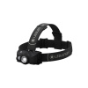 LED LENSER MH8 - outdoorová dobíjacie čelovka čierno-čierna, dosvit 200 m, záruka 7 rokov