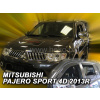 Deflektory Heko - Mitsubishi Pajero Sport 1997-2013 (so zadnými)