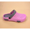Dámske šľapky GEZER - pink/grey Veľkosť: 36