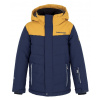 Hannah Kinam JR II dress blues/golden yellow dětská voděodolná zimní bunda 5000 - 110-116