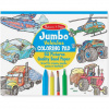 Vozidlá Jumbo omaľovánka - Melissa &, Doug