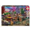 Puzzle Cycling in Amsterdam Educa 6000 dielov