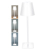 Solight LED nabíjecí lampička Lucca, 120lm, změna CCT, stmívání, bílá