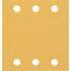 BOSCH Brusný papír EXPERT C470 se 6 otvory pro vibrační brusky 115 × 107 mm, G 80, 10 ks (2.608.900.892)