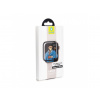 5D Mr. Monkey Ochranné tvrdené sklo Apple Watch 4 44MM čierne (Hot Bending)