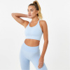 USA Pro Seamless Adjustable Sports Bra Brunera Blue 8 (36)
