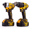 Kombinovaná súprava vŕtačka/skrutkovač DCD709 + rázový uťahovák DCF809 2x4Ah DeWalt DCK2062M2T