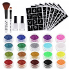 Glitter tetovacia sada pre deti 20 tub (Glitter tetovacia sada pre deti 20 tub)