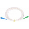 OEM SC/APC - SC/APC simplex 9/125 SM 0,5m arm.bílý 3mm B3 LSZH