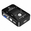 Prepínač KVM USB 2.0 SwiatKabli 2D4-03-26