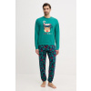 Pyžamo United Colors of Benetton 3DKE4P034 tyrkysová L