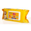 Baby Wipes utierky detské hygienické Vitamín E 80 ks