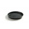 Polypropylénový servírovací podnos, protišmykový, guľatý, vysoký okraj, čierny, HENDI, ⌀360x(H)39mm Ø360 mm, 878408