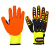 PORTWEST Portwest A721 Rukavice Anti Impact Grip - Žltá-Oranžová, S Žltá-Oranžová, S