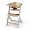 Kinderkraft Stolička jedálenská Enock, Premium Grey Wooden