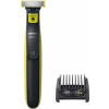 Philips Norelco OneBlade QP2721/20, Planžetový holiaci strojček, Čierna, Zelená, Contour-following technology, Dual pČervenáection system, Original Blade, QP210, QP220, QP230, QP610, QP620, QP410, QP4