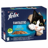 Felix Fantastic losos, platesa, tuniak, treska v želé 12 x 85 g