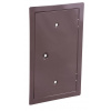 Dvierka Anko C2.3B 130x260 mm, komínové, hnedé, revízne