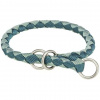 TRIXIE Obojek CAVO kulatý polostahovací, petrolejová/šalvějová L: 47-55cm/ ø18mm
