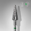 Staleks Karbidový brúsny nadstavec Cone zelený 6 mm /14 mm FT71G060/14