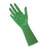 Latexové rukavice UniqDsn - M, transparentné olivovo zelené