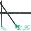 Unihoc EVOLITE PRO FL 29 black/turq OVAL černá / tyrkysová, Ľavá (ľavá ruka dole), 96cm (=106cm)