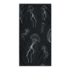 Čierno-biela plážová osuška 90x180 cm Jellyfish - DecoKing