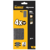 DTM8551 DEWALT BRUSNÁ MŘÍŽKA EXTREME, 5KS, P80, PRO BRUSKY D26420 A D20421