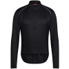 Pánska cyklistická bunda Rapha Men's Brevet Element Wind Jacket - Black/Grey XL