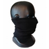 Šatka - Komin wybrafkowo.com čierna bavlna (4 x Komínová tvár Mask Master Mask)