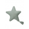 Pletený vankúš TWINKLE STAR modrý