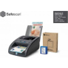 SafeScan SafeScan 155-S Komplett SET Geldprüfgerät baterie a sešívačka