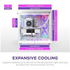 Nzxt Skříň H9 FLOW RGB (2025) MIDI TOWER s okénkem, bílá
