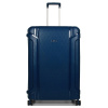 Veľký cestovný kufor so 4 kolieskami z polypropylénu TSA 100 l Airtex 645 tmavo modrá