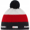 Eisbär Star Pompon Mü SKA/ Čierno-červeno-biela