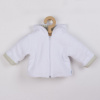 Luxusný detský zimný kabátik s kapucňou New Baby Snowy collection biela