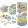 WOOPIE 51824 Zvieracia arkádová hra Jenga