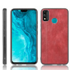 Kožený kryt na Honor 9X Lite - Červená