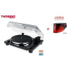 Thorens TD 201 Black + Ortofon 2M RED Piano black (Audiofilský gramofón pre náročných poslucháčov so vstavaným PHONO MM predzosilňovačom a prenoskou Ortofon)