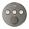 Grohe Grohtherm SmartControl vaňová/sprchová batéria podomietková s termostatom Hard Graphite 29121AL0