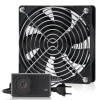 SILENT FAN VÝKONNÝ VENTILÁTOR PRE Laptop TV Kabína AV 120 mm 12V