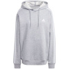 adidas Essentials Fleece 3-Stripes Hoodie M IJ6474 (195430) Black M