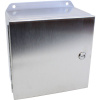 Hammond Electronics, EJ884SS puzdro na stenu, IP66, 203 mm x 203 mm x 102 mm , 1 ks; EJ884SS