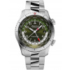 Hodinky Alpina AL-255GR4S26B Startimer Pilot Worldtimer Mens Watch 41mm 10ATM