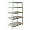 Meets-ecommerce UG Kovový regál profi 230x90x50, 4-7 políc Farba: Metalická zelená, Počet polic: 5 políc